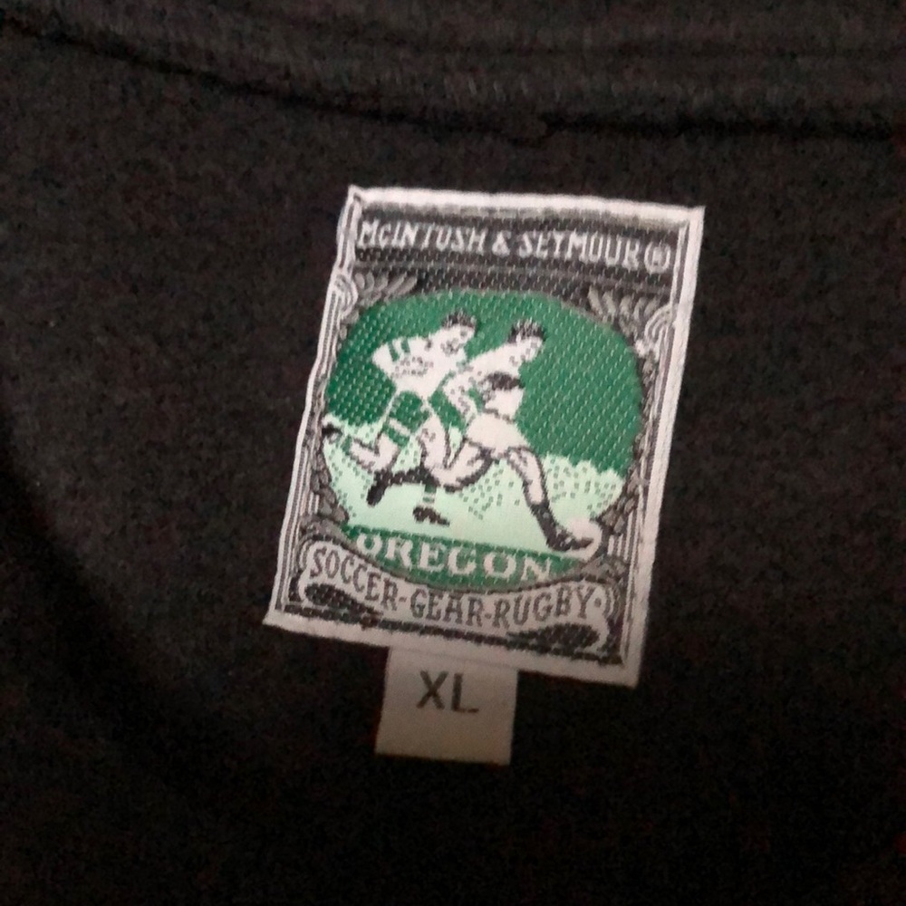 McIntosh and Seymour fleece soccer gear